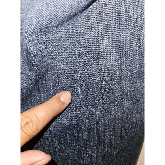 Ariat Real Jeans Women Sz 27R Mid Rise Straight Leg Blue Denim Length 31 - Picture 7 of 13